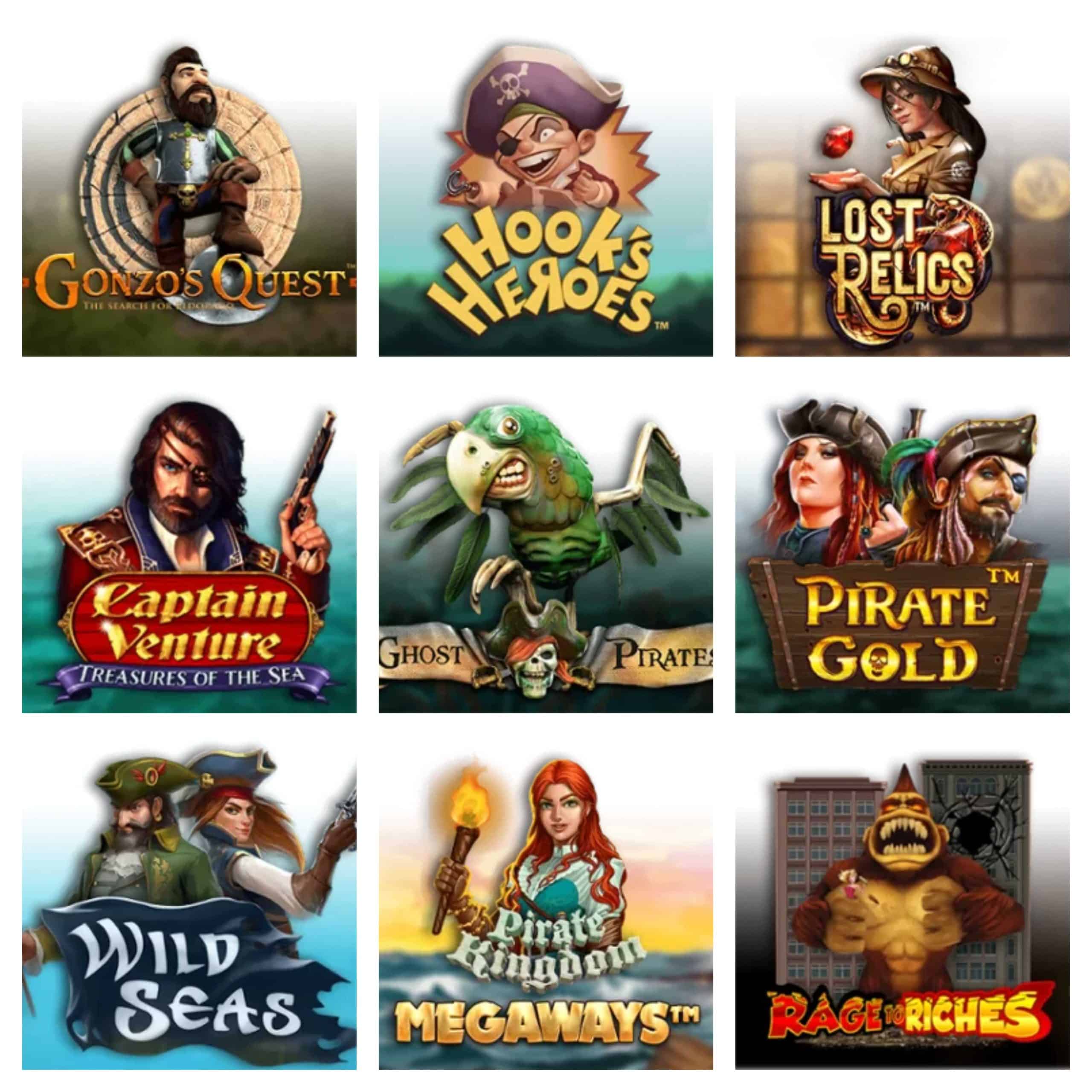 Slots similar to Pirates Charm